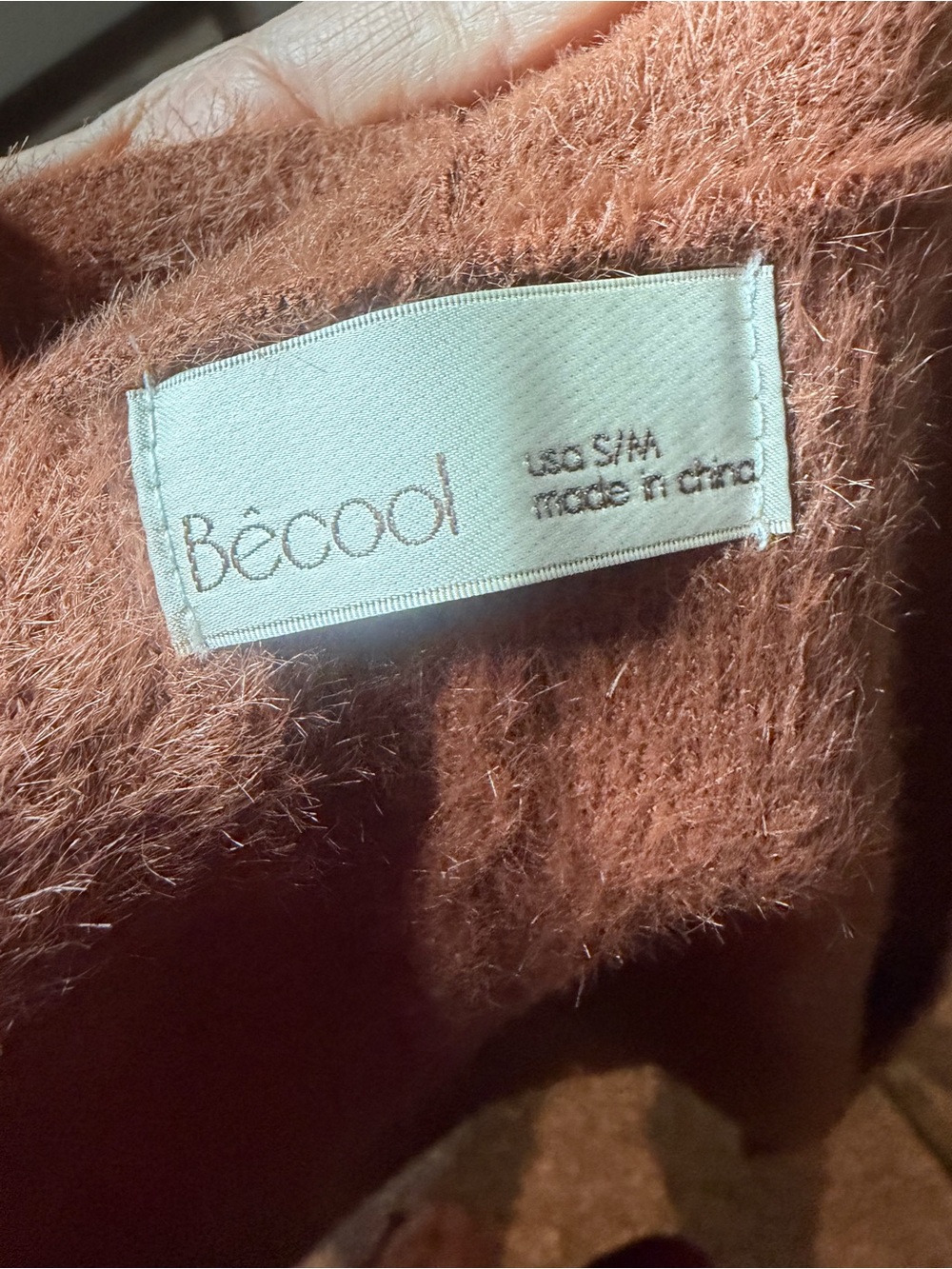 Rust Open-Front Long Cardigan Jacket - Picture 7 of 11